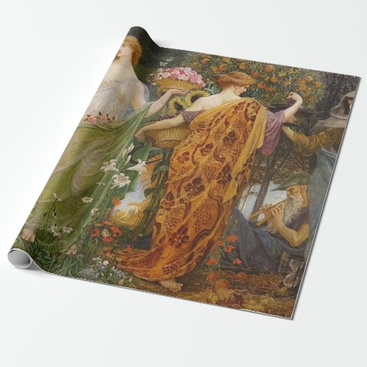 四シーズンズバイウォルタークレーン ラッピングペーパー (アンロールド)