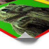 四スクアベア ポスター (角)