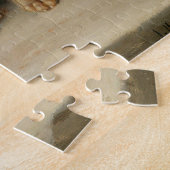 四ダックスシャンドパピー | カール・ライチェルト ジグソーパズル (側面)