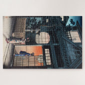 四ツ谷の荒木通り土屋光一 ジグソーパズル (横)