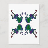 四ファンシー人 ポストカード (正面)