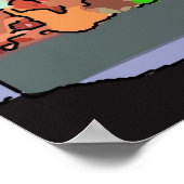 四フランスの分通り ポスター (角)