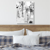 四ボトル白花 キャンバスプリント (インサイチュ (寝室))