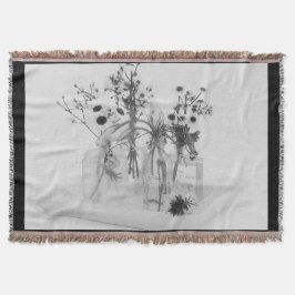 四ボトル白花 スローブランケット