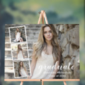 四モダン写真卒業 アクリルサイン (ニュートラル)