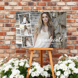 四モダン写真卒業 アクリルサイン