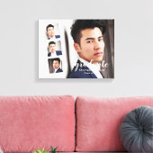 四モダン写真卒業 キャンバスプリント (インサイチュ (リビング))