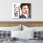 四モダン写真卒業 キャンバスプリント (インサイチュ (寝室))