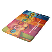 四ユニーク匹 バスマット (アングル)