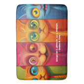 四ユニーク匹 バスマット (正面縦)