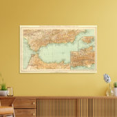 四三スペイン、ポルトガル、南 キャンバスプリント (インサイチュ (リビング))