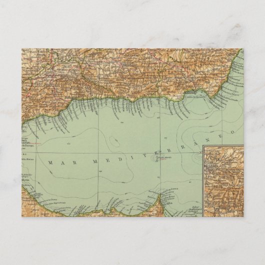 四三スペイン、ポルトガル、南 ポストカード (正面)