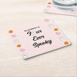 四不気味生誕日 スクエアペーパーコースター