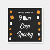 四不気味生誕日 スタンダードカクテルナプキン (正面)