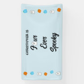 四不気味生誕日 横断幕 (縦)