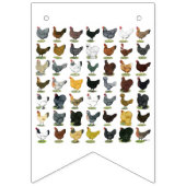 四九チキンヘン バンティングフラッグ (第1の旗)