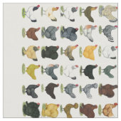 四九チキンヘン ファブリック (クローズアップ)