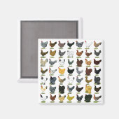 四九チキンヘン マグネット (正面/裏面)