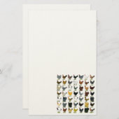 四九チキンヘン 便箋 (正面/裏面)