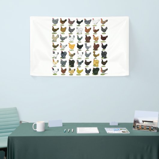 四九チキンヘン 横断幕 (トレードショー)