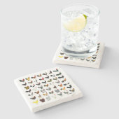 四九ローター ストーンコースター (横)