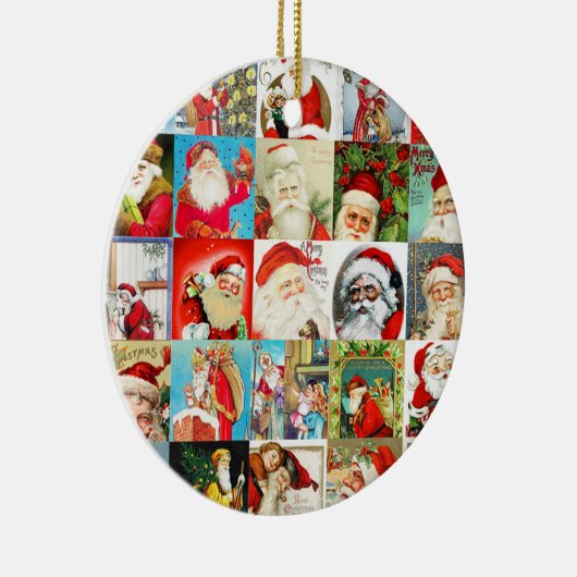 四二サンタ違うスヴィンテージオーナメント セラミックオーナメント (右)