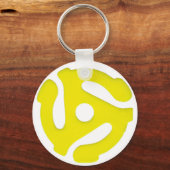 四五レコードアダプタ キーホルダー (正面)