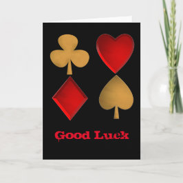 四人がスーツを着パーソナライズされたた カード