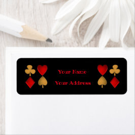 四人がスーツを着パーソナライズされたた ラベル