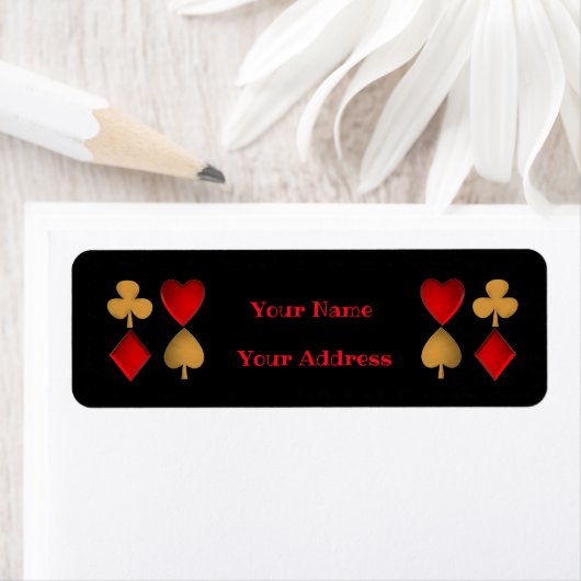 四人がスーツを着パーソナライズされたた ラベル (インサイチュ)