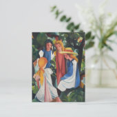 四人の少女達 ポストカード (スタンド正面)