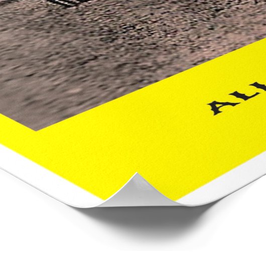 四人の死者 ポスター (角)