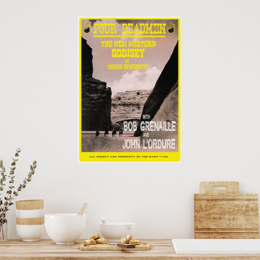 四人の死者 ポスター (キッチン)