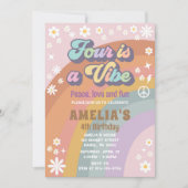 四人は誕生日の招待状 招待状 (正面)