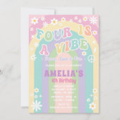 四人は誕生日の招待状 招待状 (正面)