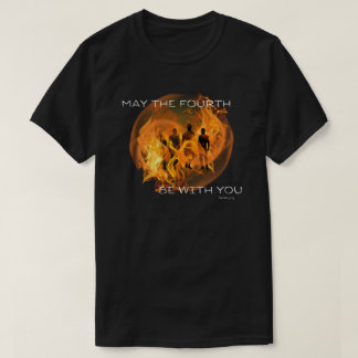 四人目の男があなたと一緒にいることを Tシャツ