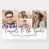 四写真共同卒業 横断幕 (横)