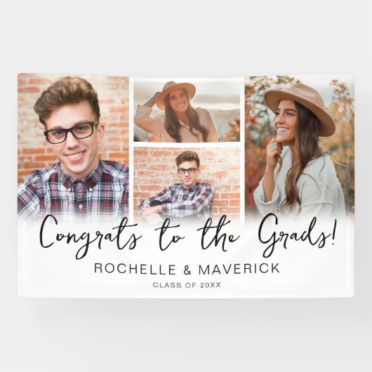 四写真共同卒業 横断幕 (横)