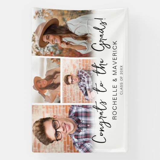 四写真共同卒業 横断幕 (縦)