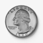 四分の一紙皿 ペーパープレート (正面)