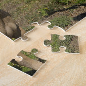 四分の馬テキサス州。 ジグソーパズル (側面)