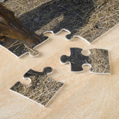 四分の馬テキサス州。 ジグソーパズル (側面)