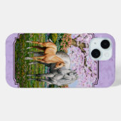 四分の馬マーレとフォールパープル Case-Mate iPhoneケース (裏面 (横))