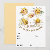 四匹の蜂の招待状 招待状 (正面/裏面)