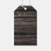 四十と素晴らしい素朴フローラ誕生日 ギフトタグ (裏面)