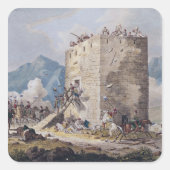 四十ギリシャ反乱軍の抵抗 スクエアシール (正面)