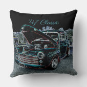 四十七クラシック自動車装飾用クッション クッション (裏面)