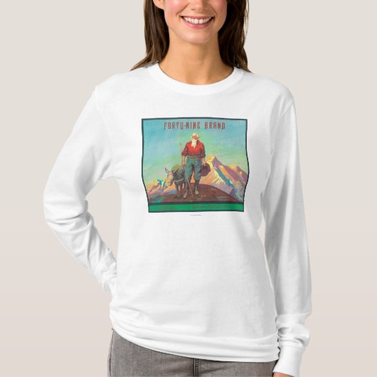四十九個のオレンジLabelRedlands、カリフォルニア Tシャツ (正面)