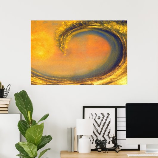 四十二金波 ポスター (ホームオフィス)