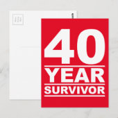 四十年生存者 ポストカード (正面/裏面)
